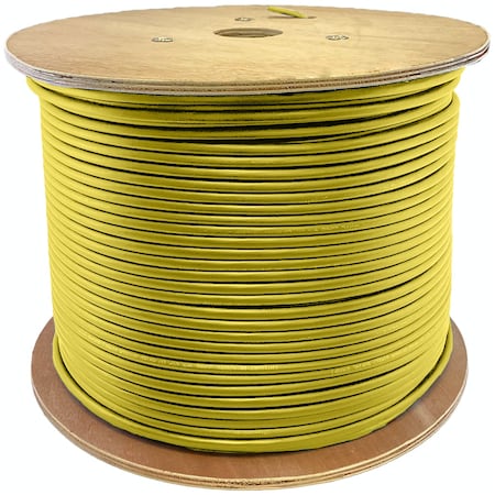 Add-On Addon 1000Ft Non-Terminated Shielded Yellow Cat6 Stp Plenum Copper ADD-CAT61KSP-YLW